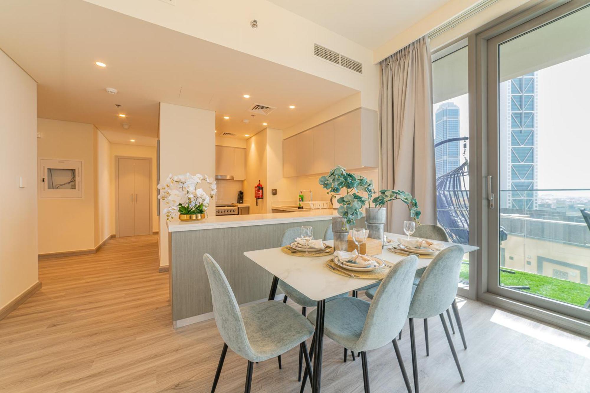 First Class 2Br With Full Dubai Boulevard View Eksteriør billede