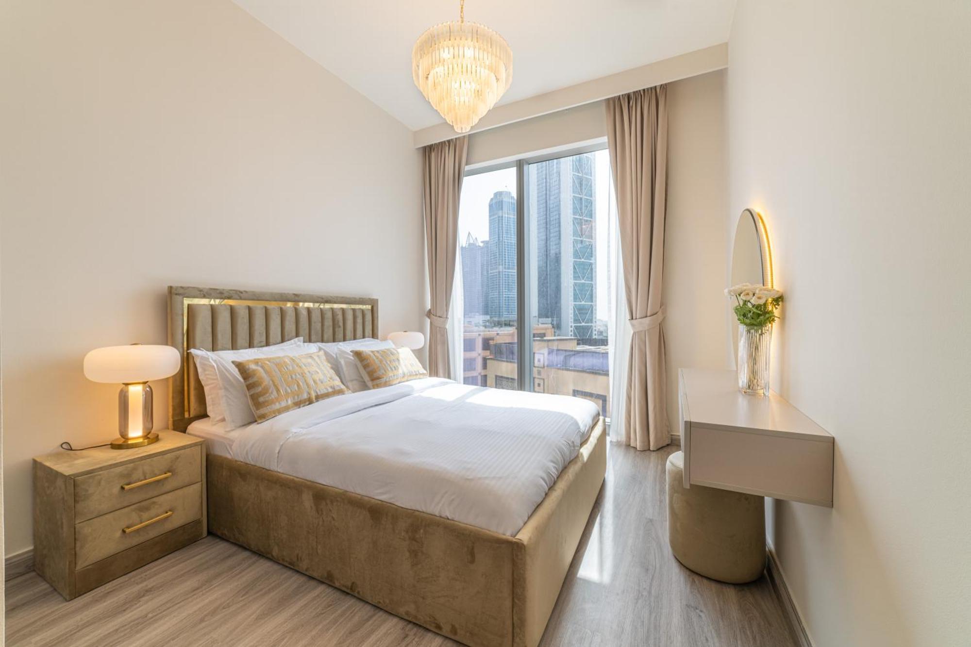 First Class 2Br With Full Dubai Boulevard View Eksteriør billede